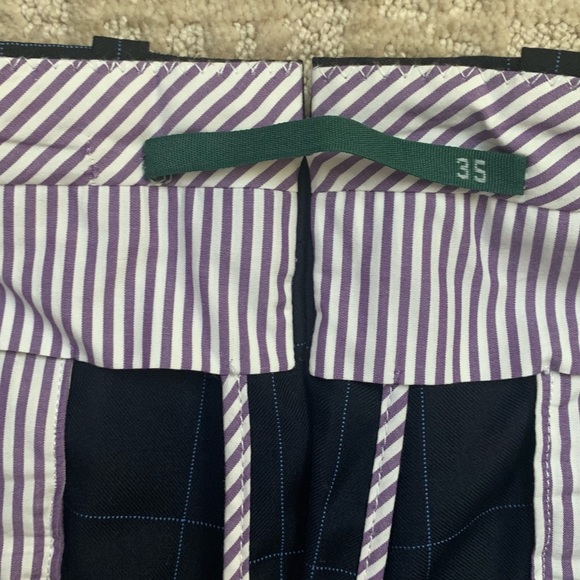 ANTAS SIGNATURE COLLECTION WOOL PANTS (SZ 35) - Picture 3 of 5